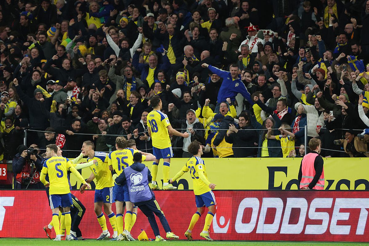 Suedia, calificare la Campionatul Mondial