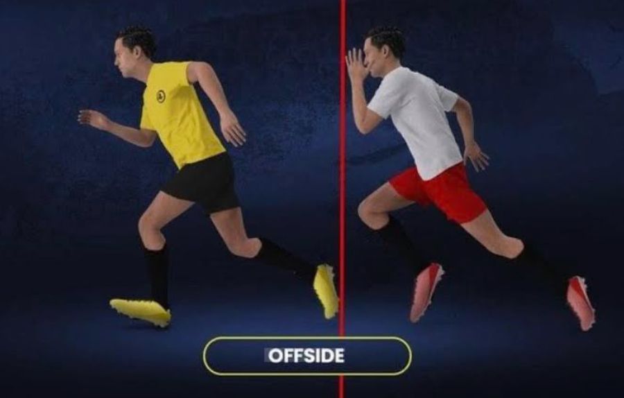 Ilustrarea noii reguli a ofsaidului FIFA a acordat „undă verde” pentru noua regulă a ofsaidului! » Unde și când va începe experimentarea