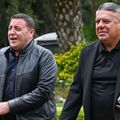 Președintele AFA, Claudio Tapia (dreapta), a fost pus sub acuzare pentru evaziune fiscală împreună cu trezorierul Pablo Toviggino