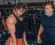 Joseph Baena, fiul lui Arnold Schwarzenegger, alături de tatăl său/Foto: Instagram (Joseph Baena)