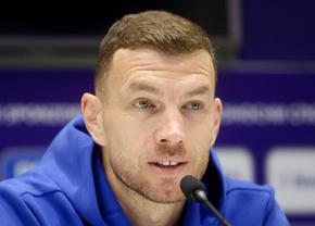 Dzeko, acid, înaintea barajului Bosnia - Italia: „Chiar și criticii spun asta despre fotbalul italian”