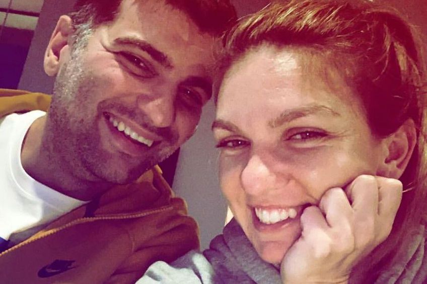 Simona Halep și Toni Iuruc. Sursă foto: Instagram