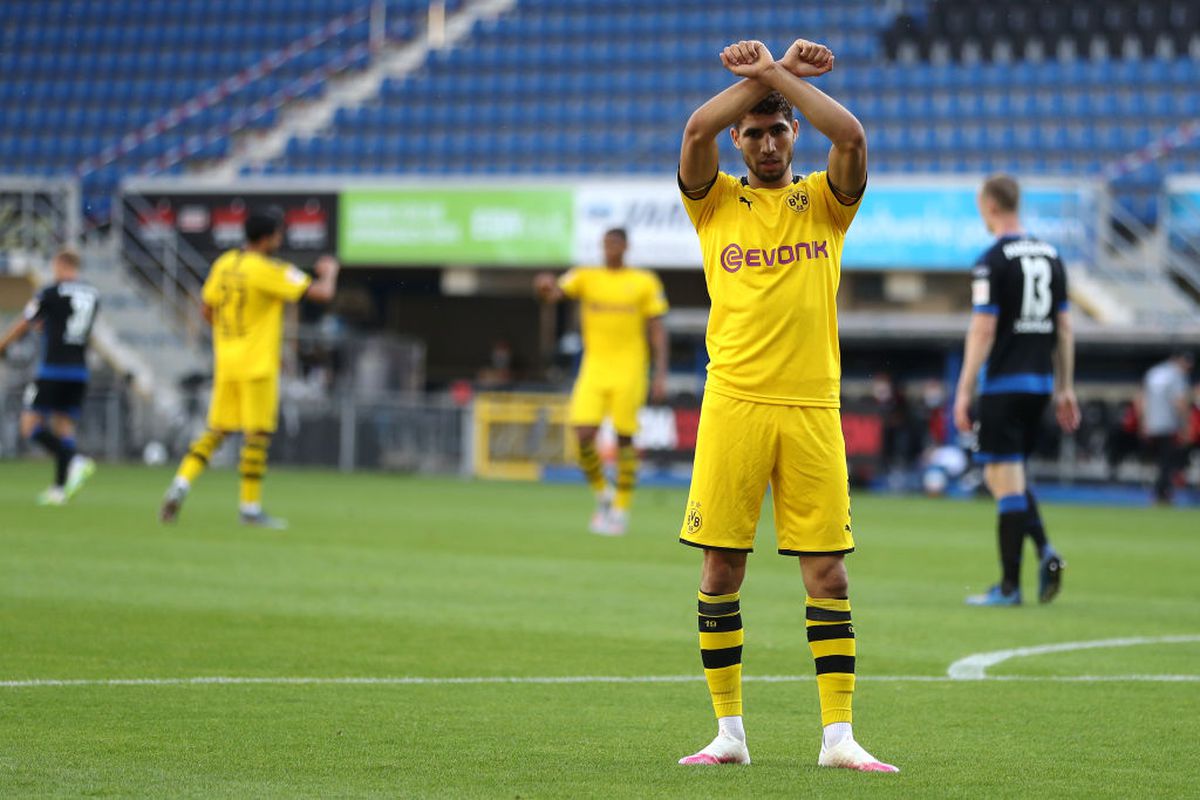 Pedepsiți pentru mesajele pro-George Floyd?! Sancho, Hakimi și McKenzie, anchetați după gesturile din Bundesliga