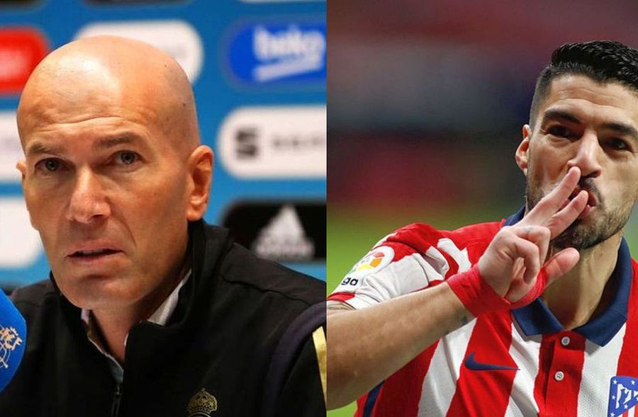 Zinedine Zidane şi Luis Suarez Suarez și Zidane