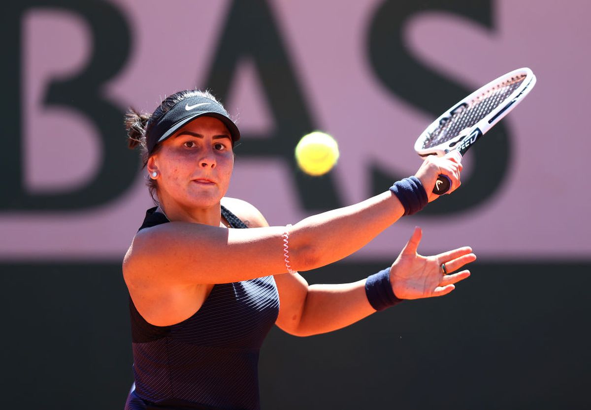 Bianca Andreescu - Tamara Zidansek, Roland Garros / FOTO: GettyImages