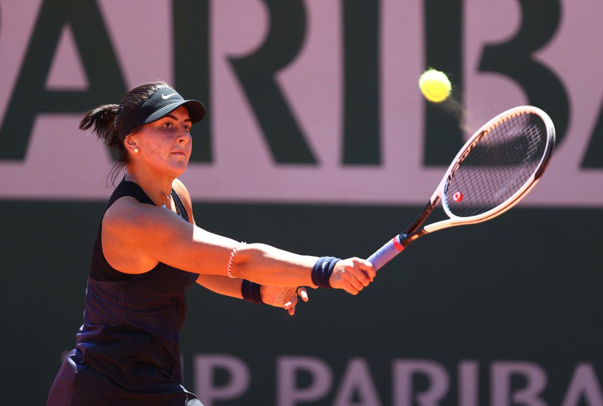 Bianca Andreescu - Tamara Zidansek, Roland Garros / FOTO: GettyImages