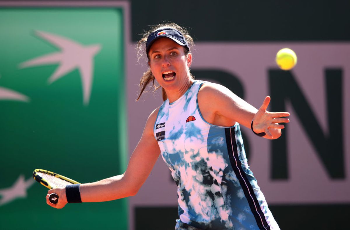 Sorana Cîrstea - Johanna Konta, Roland Garros 2021 / FOTO: GettyImages