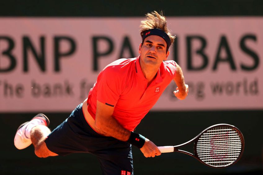 Roger Federer (39 de ani, 8 ATP) l-a învins în primul tur la Roland Garros pe Denis Istomin (34 de ani, 204 ATP), scor 6-2, 6-4, 6-3.