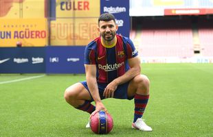 Barcelona are superatacant: Sergio Aguero! Clauză de reziliere fabuloasă la 33 de ani
