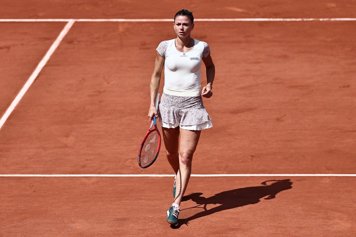 Camila Giorgi, probleme cu echipamentul la Roland Garros