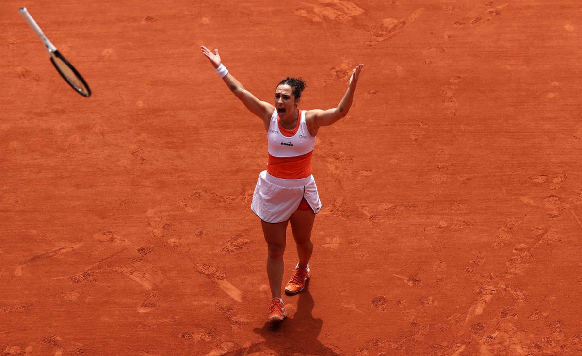 Martina Trevisan, în semifinale la Roland Garros / FOTO: Getty