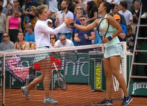 Jucătoarea care a eliminat-o pe Halep de la Roland Garros, după înfrângerea din optimi: „Mi-aș dori să fiu bărbat”