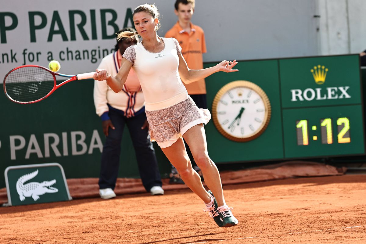 Camila Giorgi, probleme cu echipamentul la Roland Garros