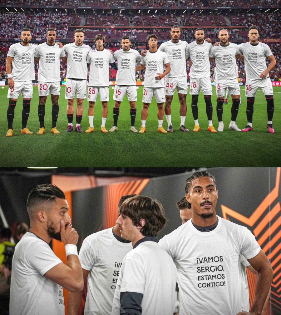 Jucătorii de la Sevilla, cu gândul la Sergio Rico » Mesaj înainte de finala Europa League