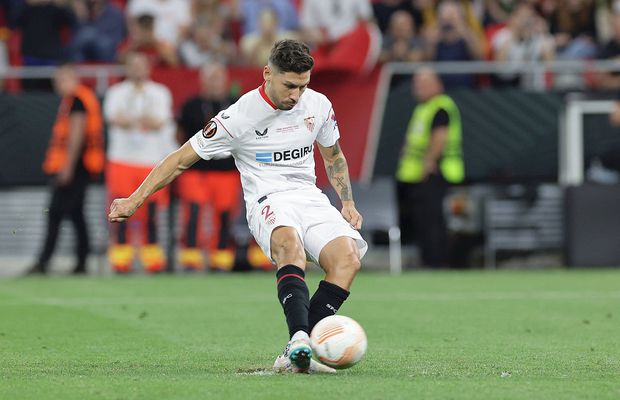 Gonzalo Montiel, omul penalty-urilor decisive! A trimis Europa League la Sevilla după ce i-a adus și Mondialul Argentinei + De ce s-a repetat ultima lovitură