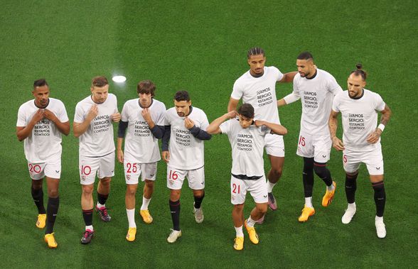 Jucătorii de la Sevilla, cu gândul la Sergio Rico » Mesaj înainte de finala Europa League
