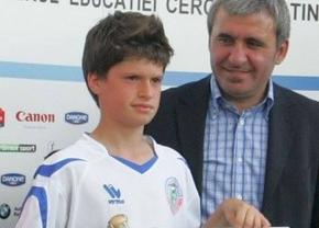 Imaginea document de acum 12 ani care l-a emoționat pe Tudor Băluță: „Este prima întâlnire pe care am avut-o cu domnul Hagi!”