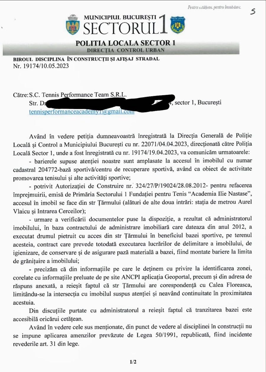 Marica, acuzat de amenințarea și intimidarea chiriașilor din baza Voința: „La 12 noaptea, am văzut patru oameni furișându-se. Mi-am simțit viața pusă în pericol”