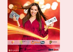 NetBet, primul site de pariuri sportive și cazino licențiat din România, a introdus o nouă metodă de depunere – Aircash Abon