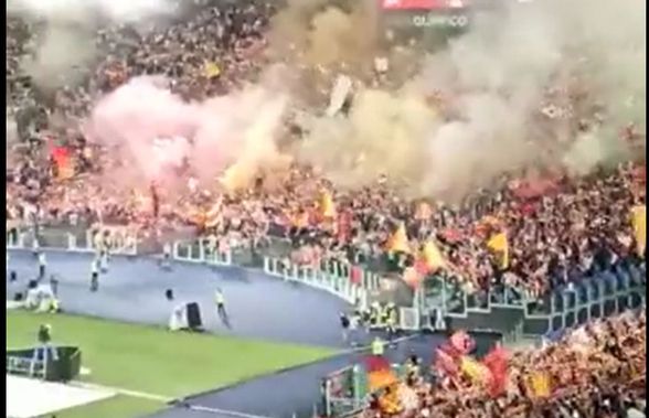 Imagini impresionante pe Stadio Olimpico » Peste 60.000 de fani urmăresc finala Europa League la Roma