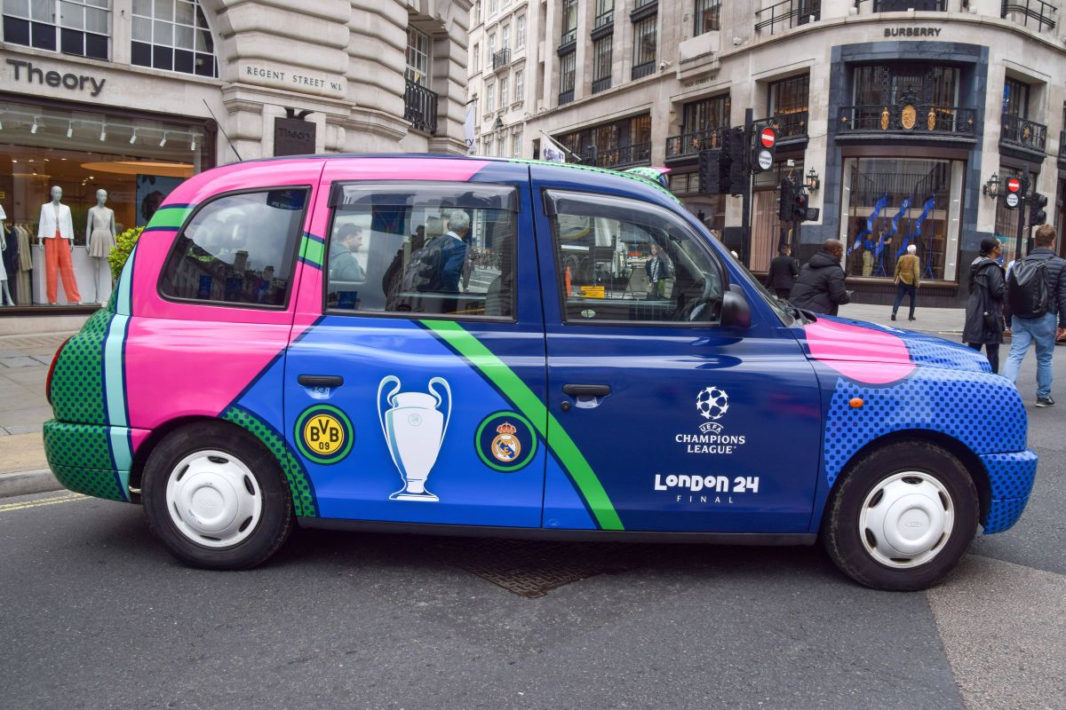 Pregătiri la stadionul Wembley pentru finala Ligii Campionilor