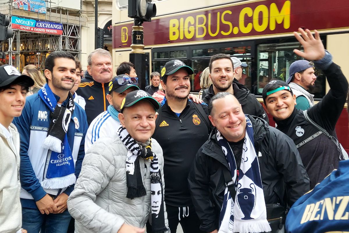 Înainte de Borussia Dortmund - Real Madrid, Regent Street a devenit cel mai aglomerat bulevard din Europa » Cum au interacționat suporterii celor două finaliste