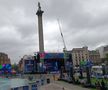 Cele mai tari imagini din Trafalgar Square. Foto: GSP
