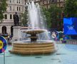 Cele mai tari imagini din Trafalgar Square. Foto: GSP