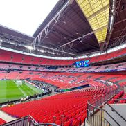 Stadionul Wembley, cu o zi înaintea finalei de Liga Campionilor. Foto: GSP