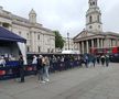 Cele mai tari imagini din Trafalgar Square. Foto: GSP
