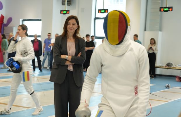 Ana Maria Brânză și-a îndeplinit cel mai mare vis » A inaugurat o sală de scrimă care a fost construită special pentru acest sport
