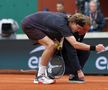 Andrey Rublev, criză de nervi la Roland Garros, în meciul cu Matteo Arnaldi