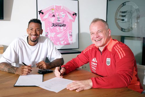 Jerome Boateng a semnat cu LASK // sursă foto: Twitter @ LASK_Official