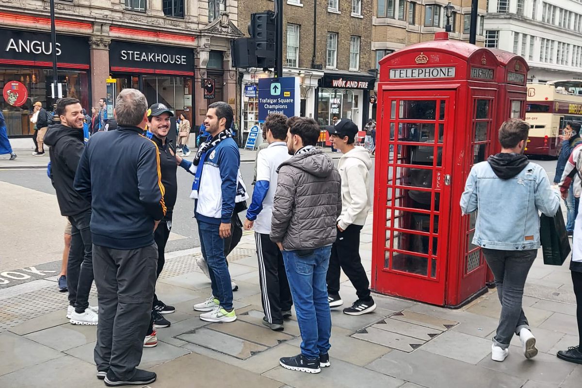 Înainte de Borussia Dortmund - Real Madrid, Regent Street a devenit cel mai aglomerat bulevard din Europa » Cum au interacționat suporterii celor două finaliste