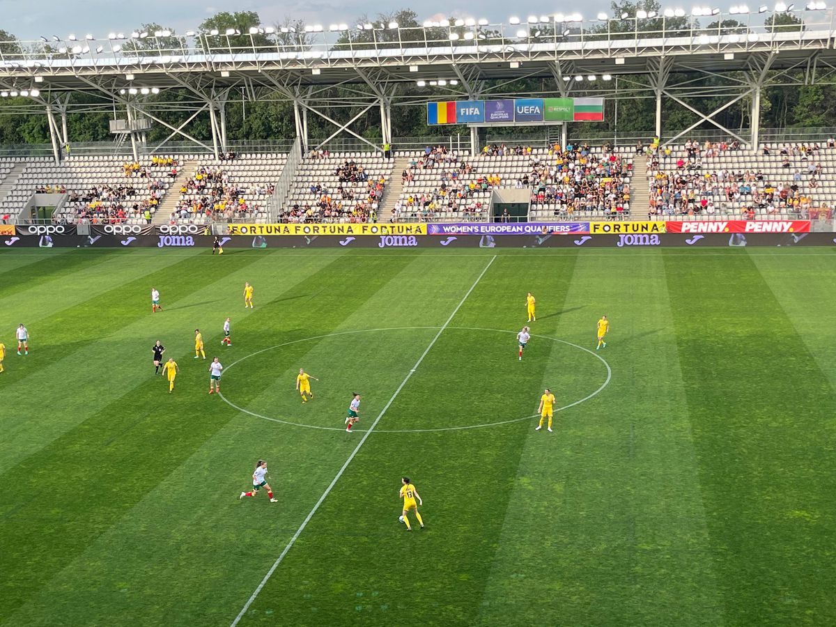 Victorie pentru România în fața Bulgariei, în preliminariile pentru Campionatul European din 2025