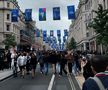 Suporterii au luat cu asalt Regent Street din Londra pentru a se fotografia cu trofeul Ligii Campionilor. Foto: GSP