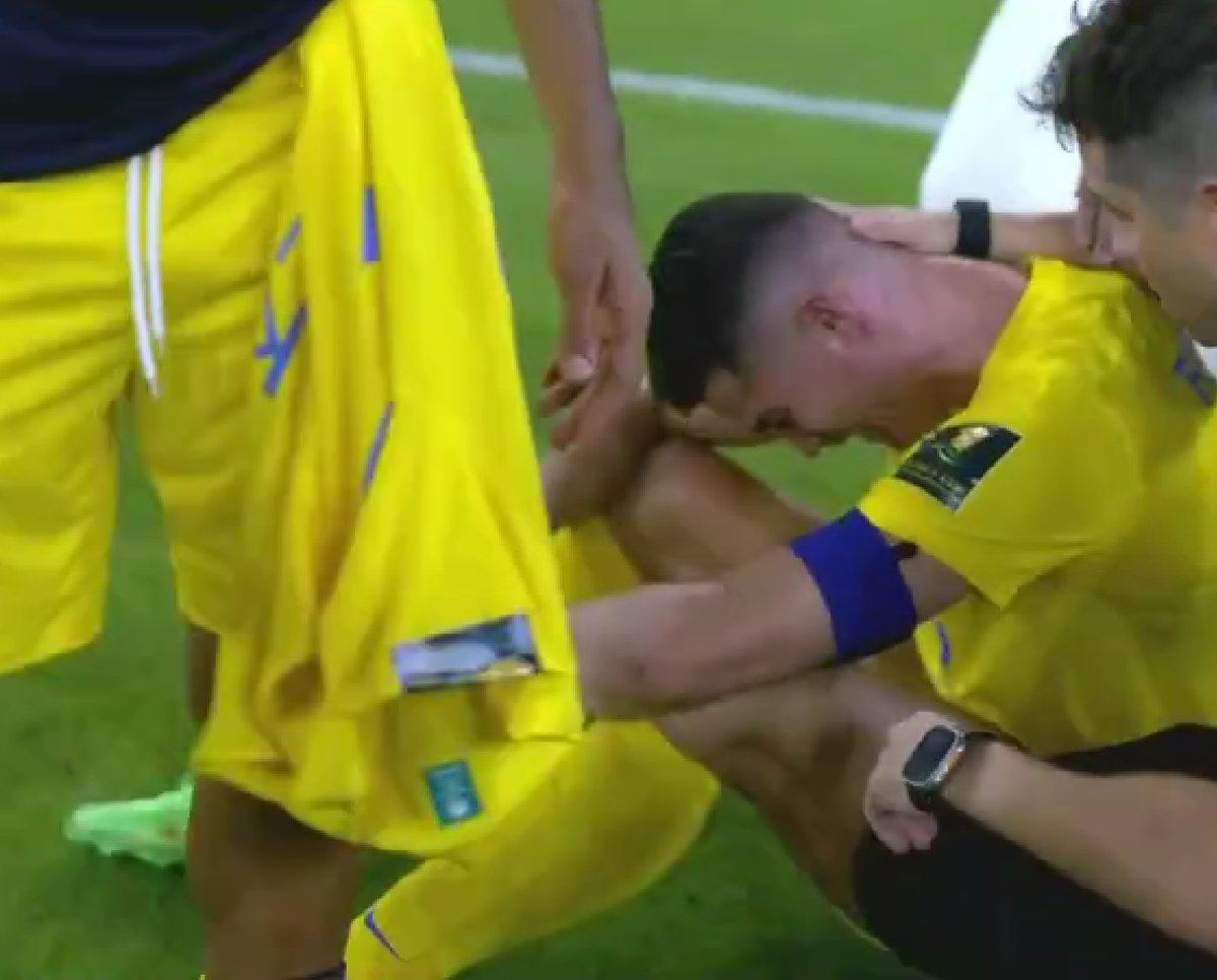 Cristiano Ronaldo a plâns în hohote după ce a pierdut finala Cupei Regelui
