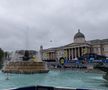 Cele mai tari imagini din Trafalgar Square. Foto: GSP