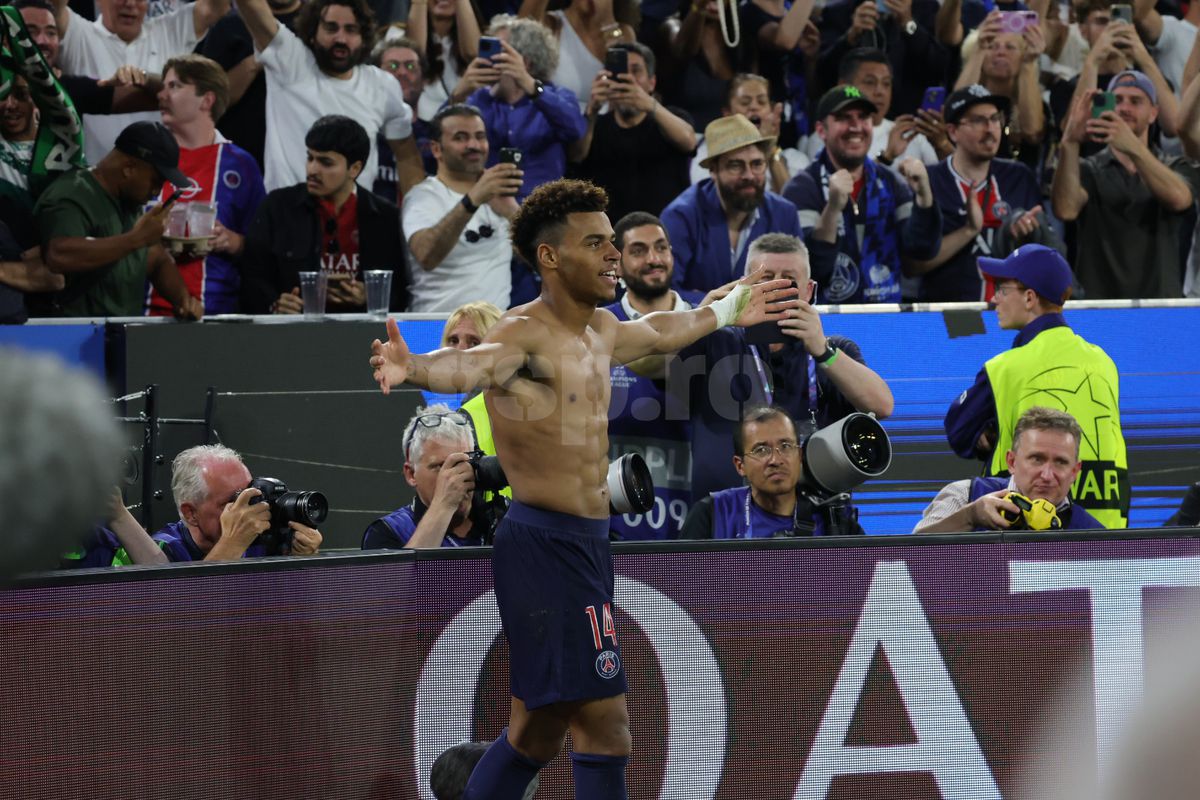 Erling Haaland a văzut PSG - Inter și a făcut gluma serii: „Nebunie!”