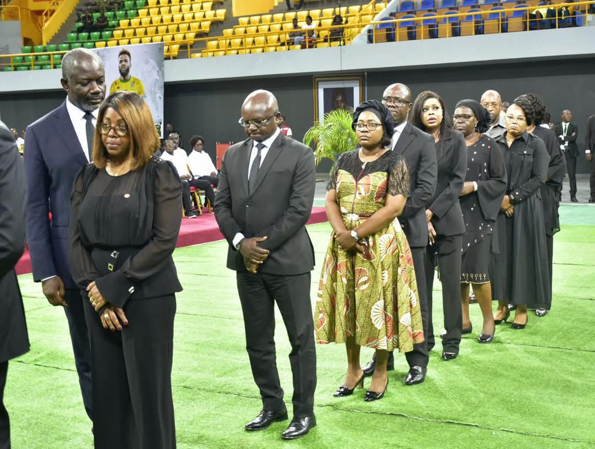 Aaron Boupendza a fost înmormântat în Gabon, la o lună după moartea misterioasă din China