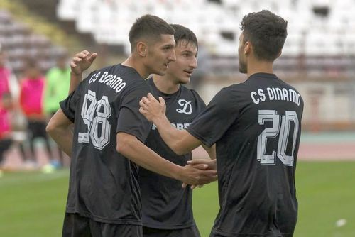 CS Dinamo a bătut-o în deplasare pe Vedița Colonești. FOTO: Instagram @academiadefotbalcsdinamo