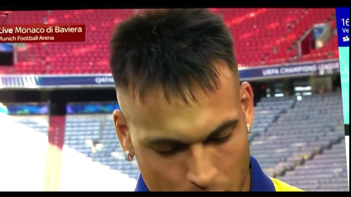 Superstarul a început să plângă pe stadion înainte de PSG - Inter » Imaginile surprinse pe Allianz Arena: „Nu îmi găsesc cuvintele”