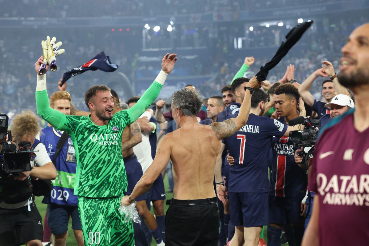 PSG - Inter, imaginile bucuriei