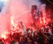 Show pirotehnic al fanilor celor de la PSG, în finala Ligii Campionilor. Foto: Ionuț Iordache (GSP.RO)