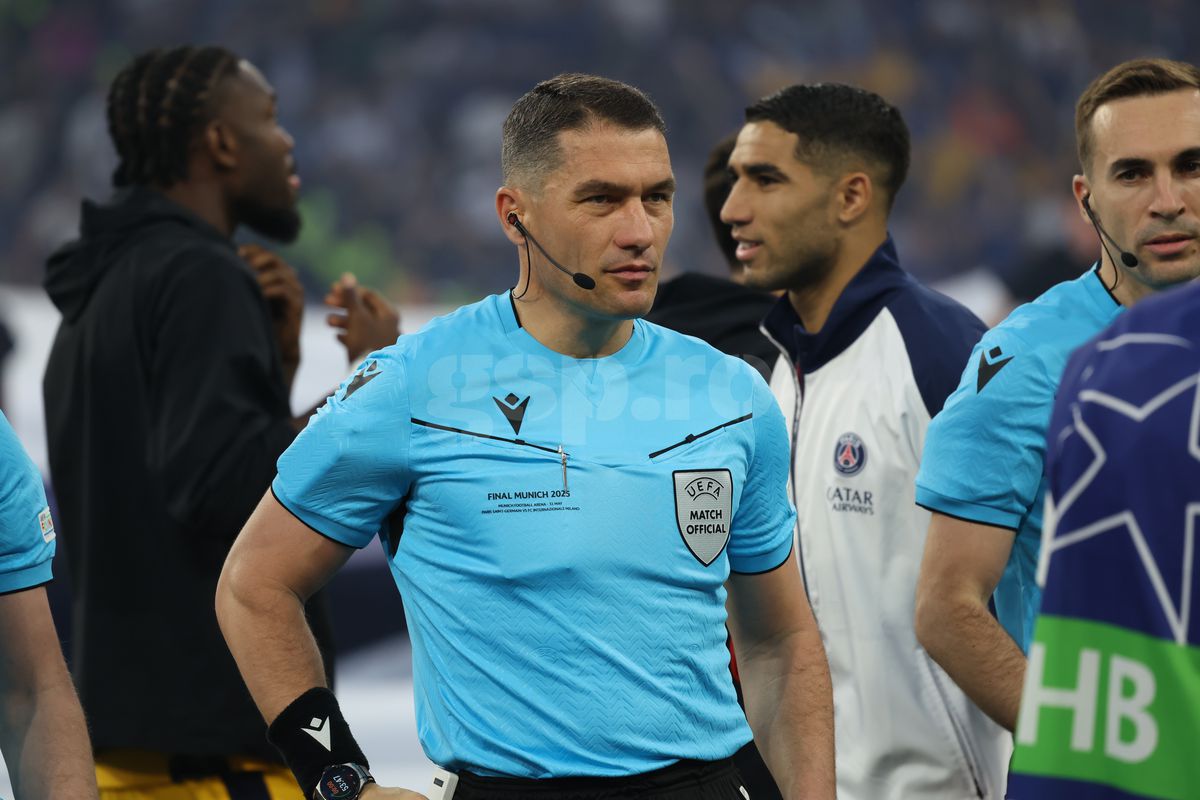 Istvan Kovacs, în PSG - Inter