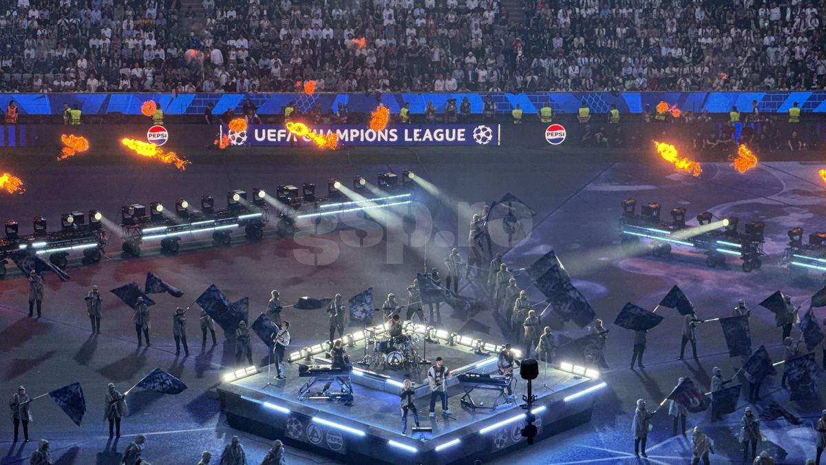 Show grandios cu flăcări și lumini speciale! Linkin Park și David Garrett au concertat în deschiderea finalei Ligii Campionilor