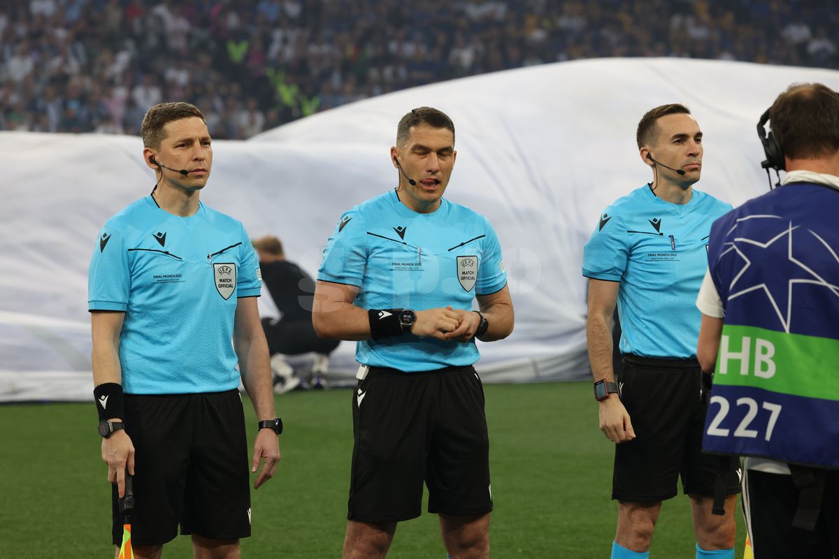 Istvan Kovacs, în PSG - Inter