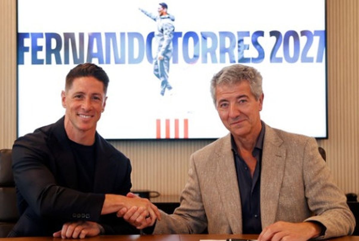 Fernando Torres a semnat pe două sezoane