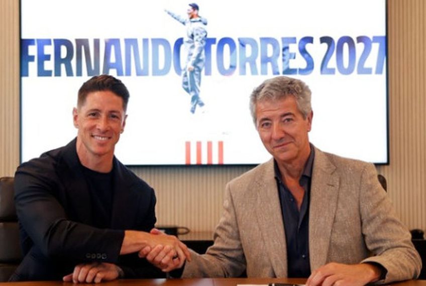 FOTO Fernando Torres a semnat pe două sezoane