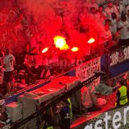 Show pirotehnic al fanilor celor de la PSG, în finala Ligii Campionilor. Foto: Andrei Crăițoiu (GSP.RO)